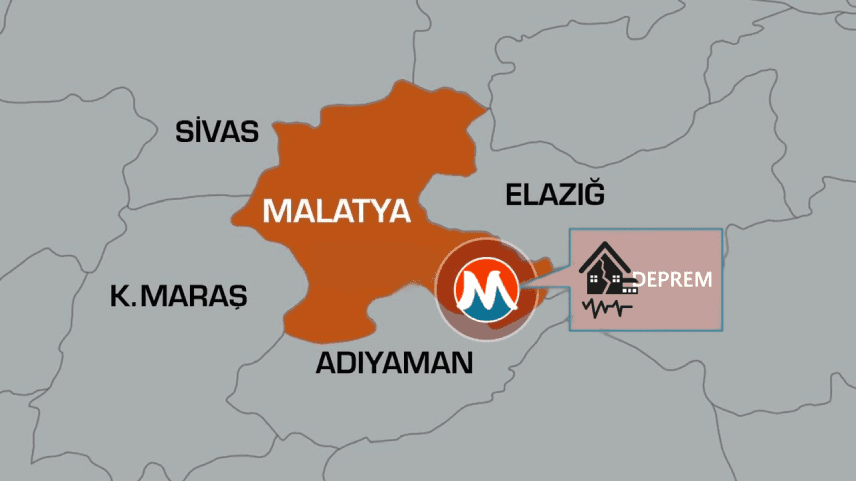 Malatya’da Deprem Çok Büyük Hissedildi