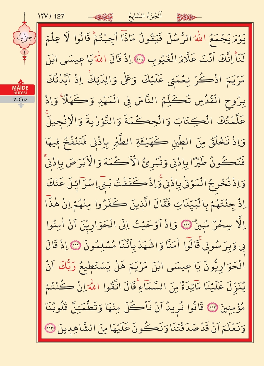 Kuran'ı Kerim 126.sayfa