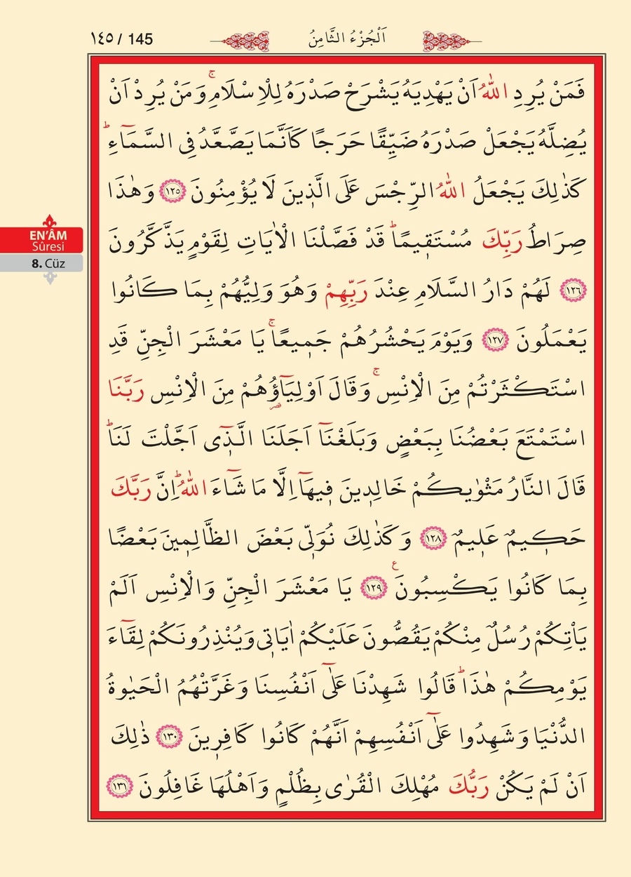 Kuran'ı Kerim 143.sayfa