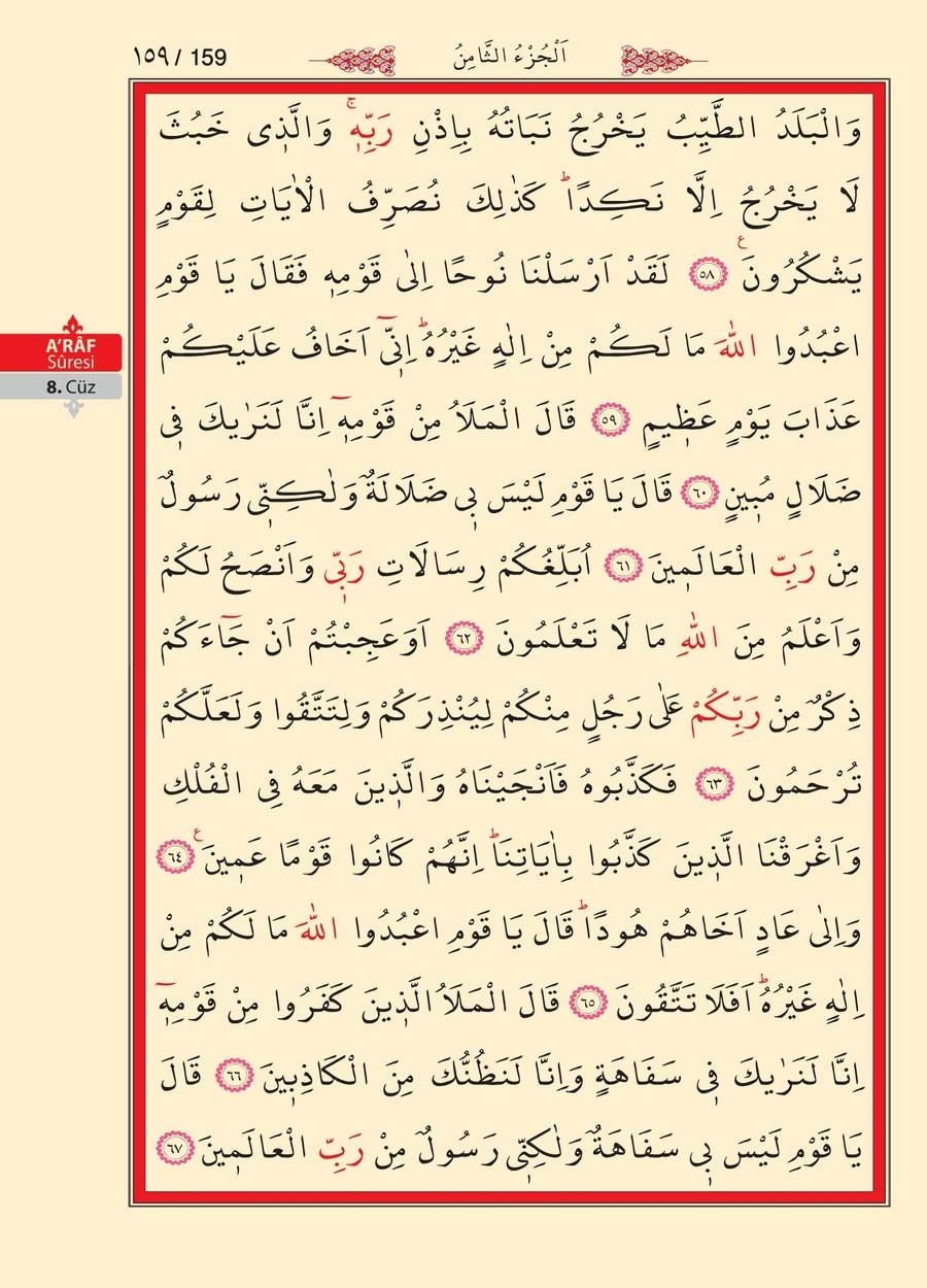 Kuran'ı Kerim 158.sayfa