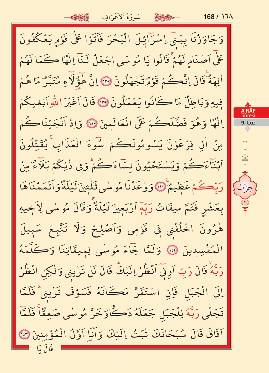 Kuran'ı Kerim 166.sayfa
