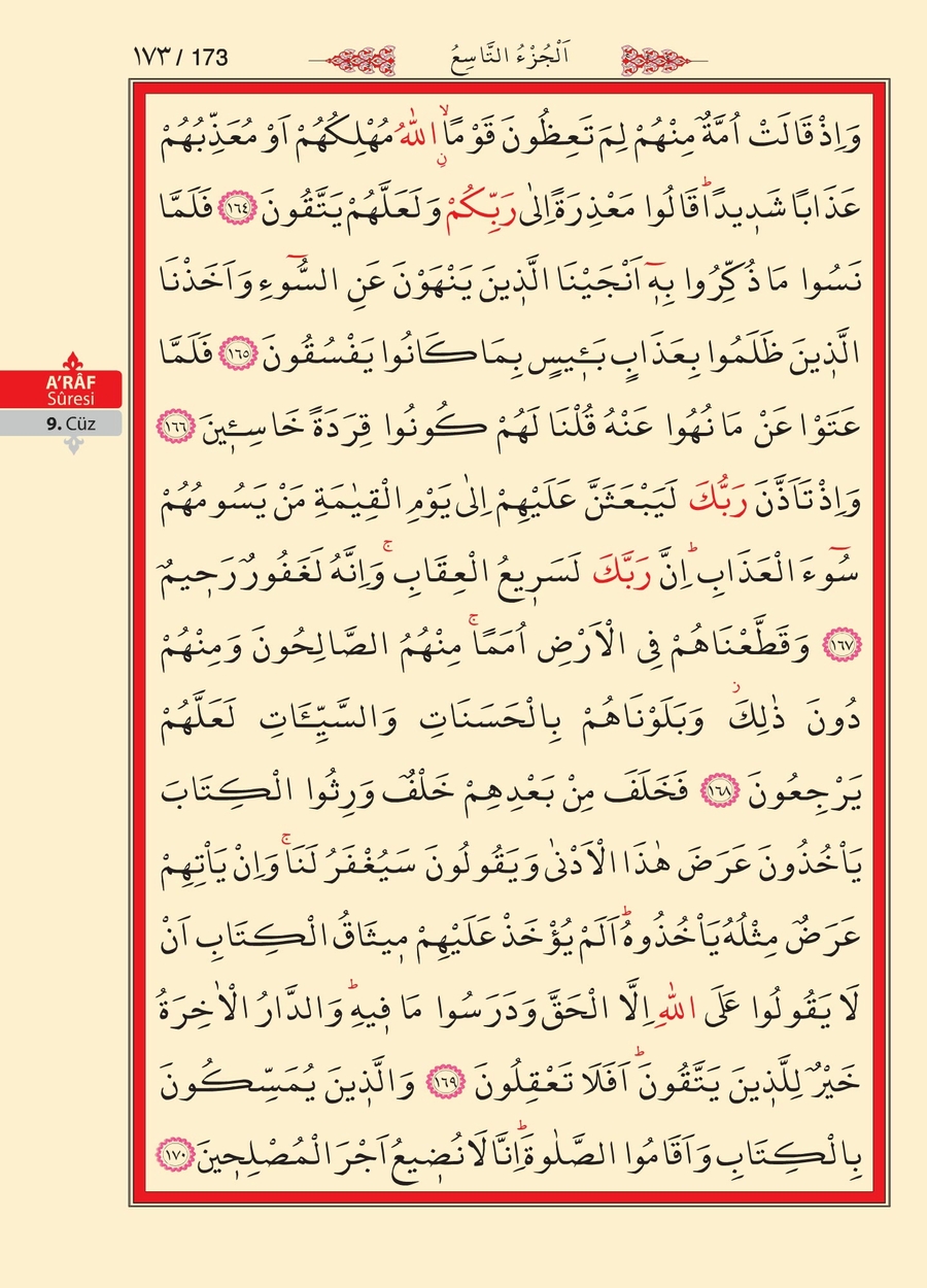 Kuran'ı Kerim 171.sayfa