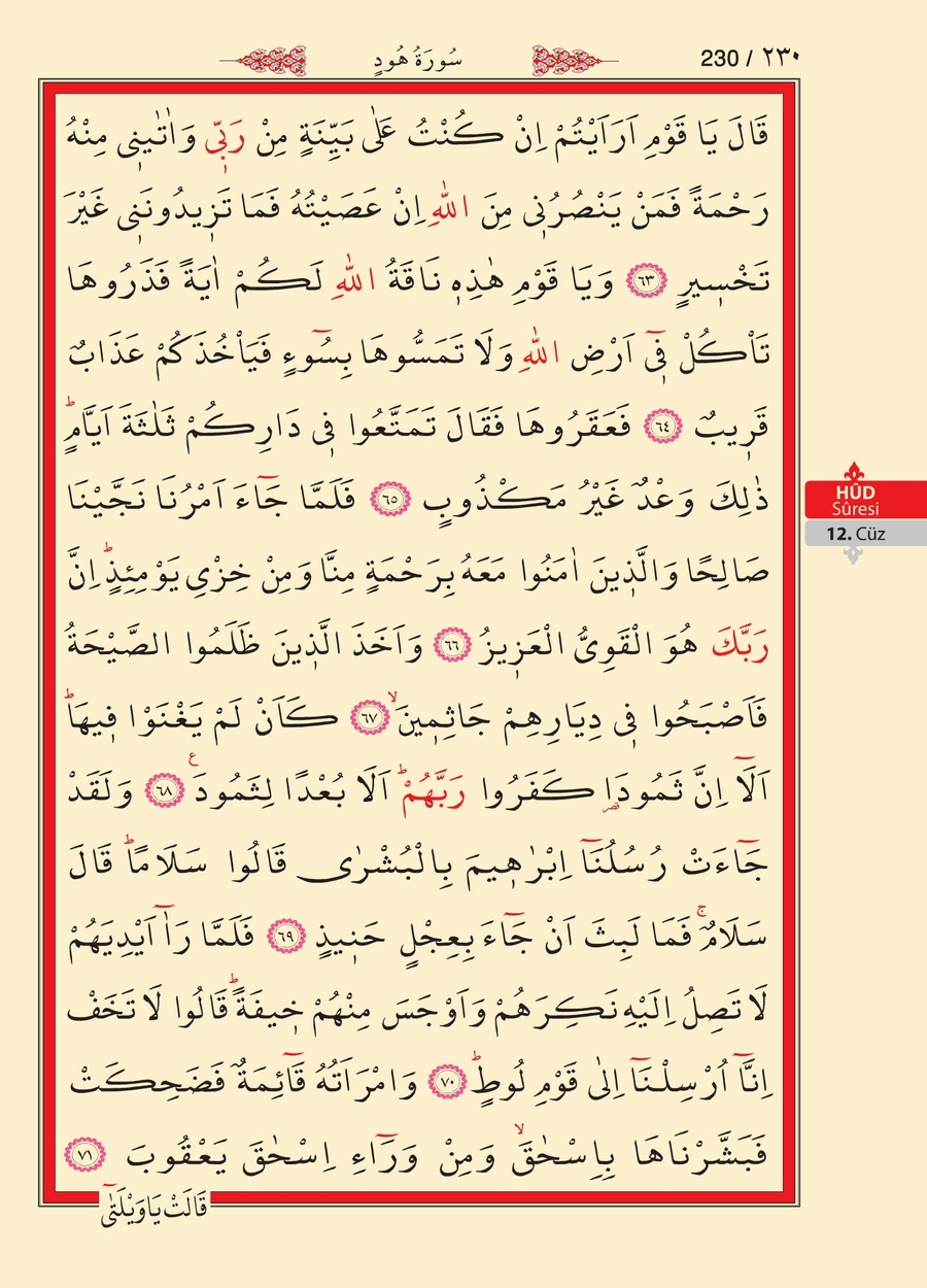 Kuran'ı Kerim 228.sayfa