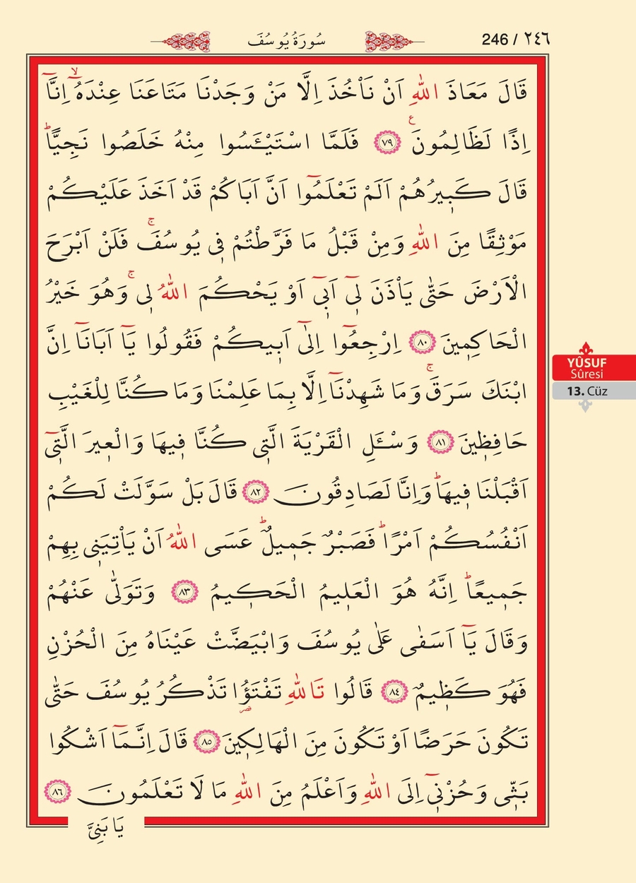 Kuran'ı Kerim 244.sayfa