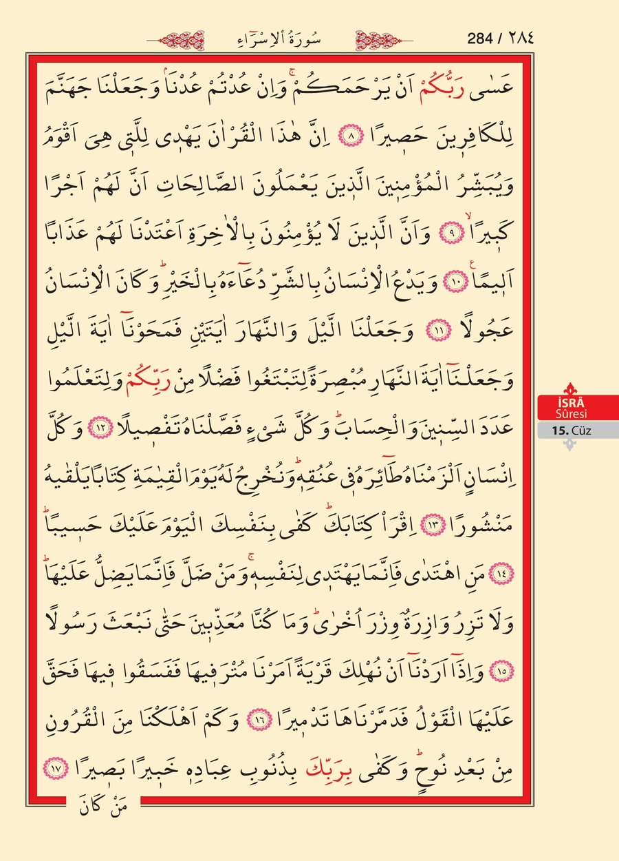 Kuran'ı Kerim 282.sayfa