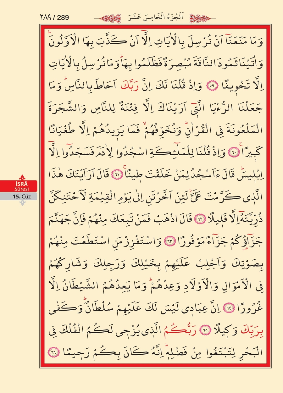 Kuran'ı Kerim 287.sayfa