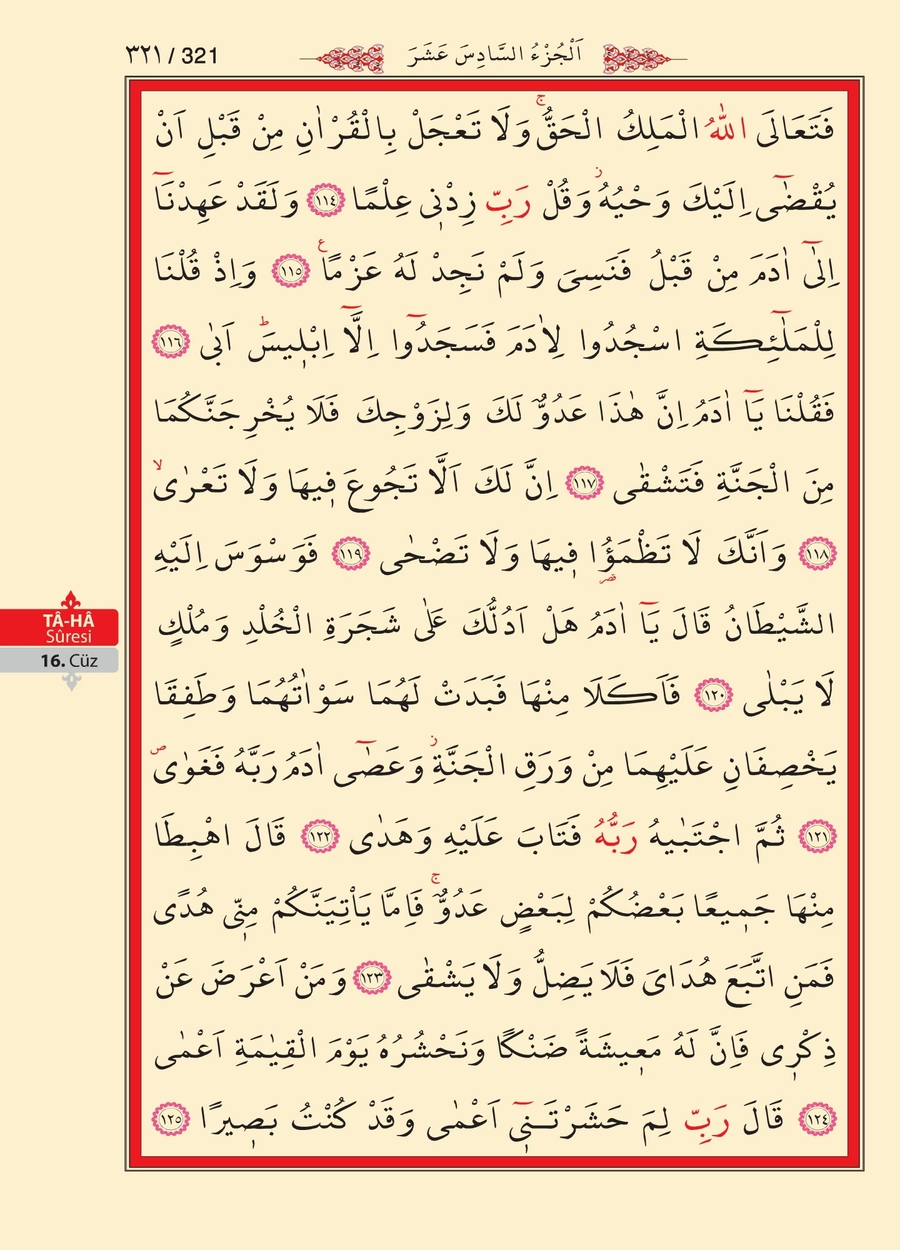 Kuran'ı Kerim 320.sayfa