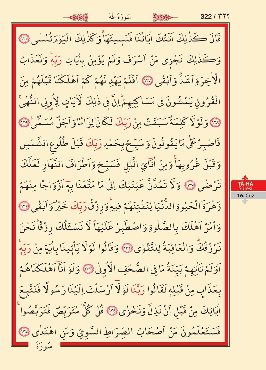 Kuran'ı Kerim 320.sayfa