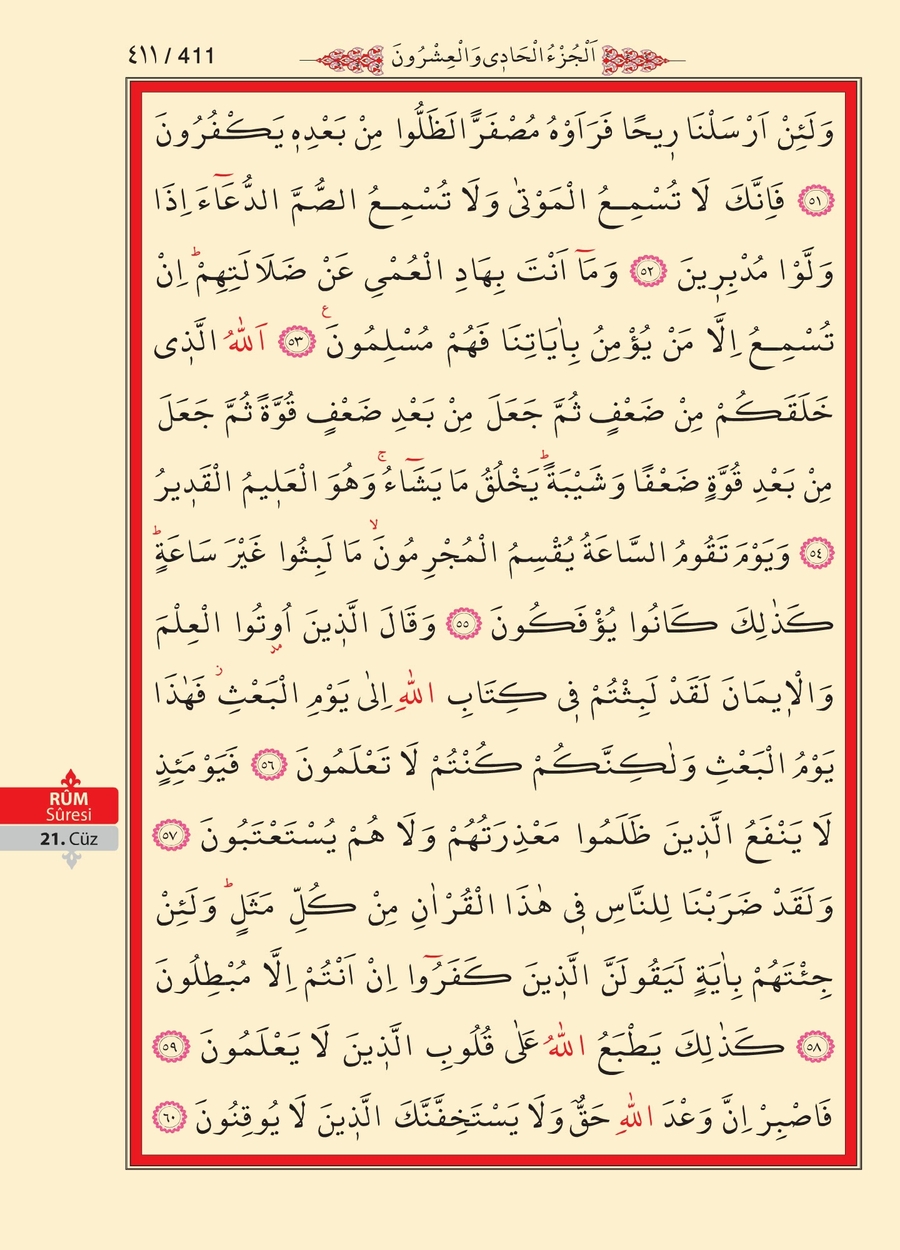 Kuran'ı Kerim 409.sayfa