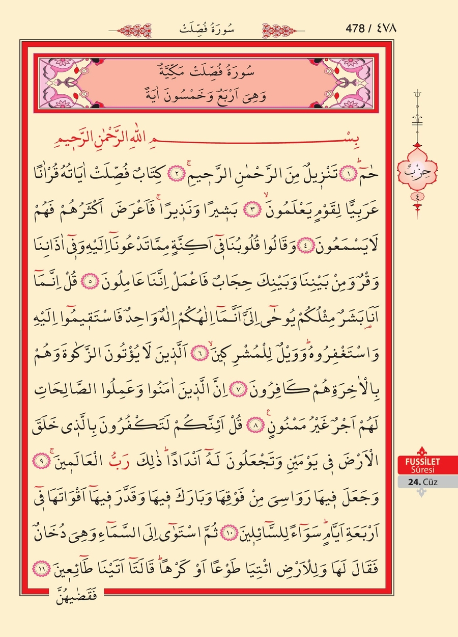 Kuran'ı Kerim 477.sayfa