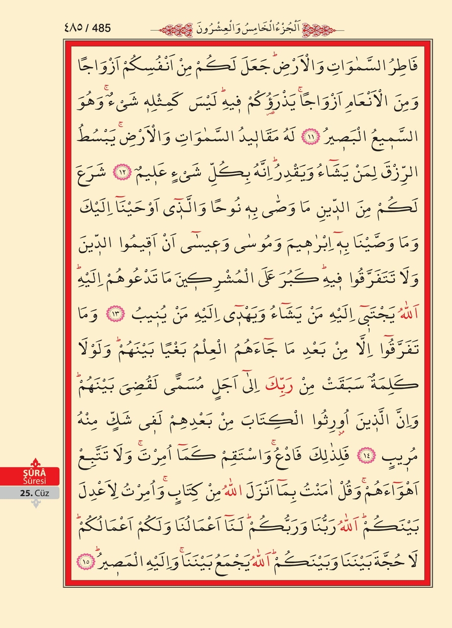 Kuran'ı Kerim 484.sayfa