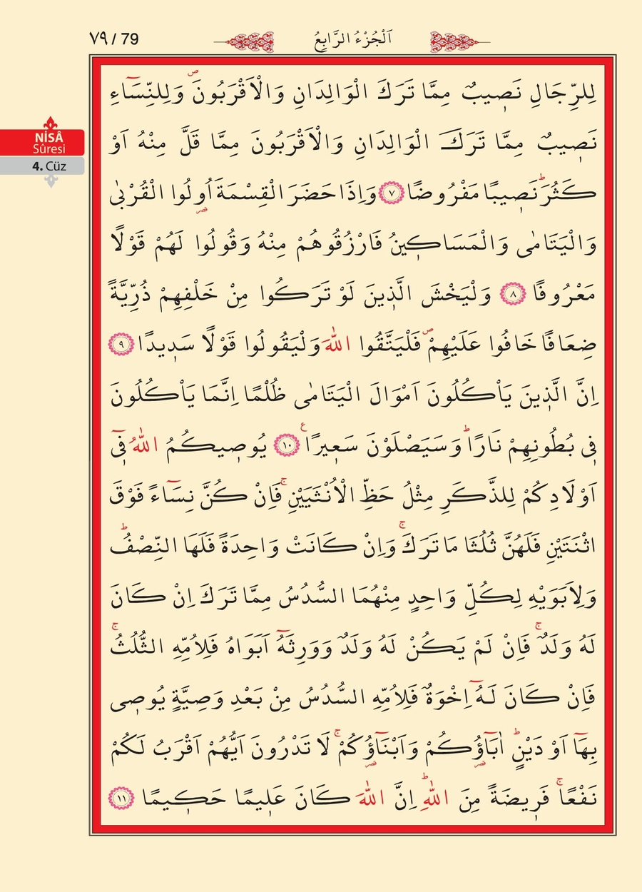 Kuran'ı Kerim 77.sayfa