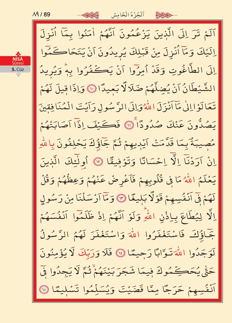 Kuran'ı Kerim 88.sayfa